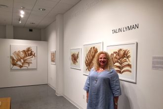 Talin Lyman’s Art of Lush Landscape, Wine Included